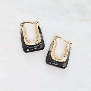 Gray crystal Earrings #1488